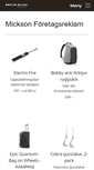 Mobile Screenshot of mickson-reklam.se